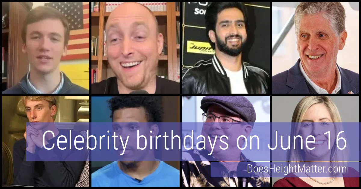 People born on June 16