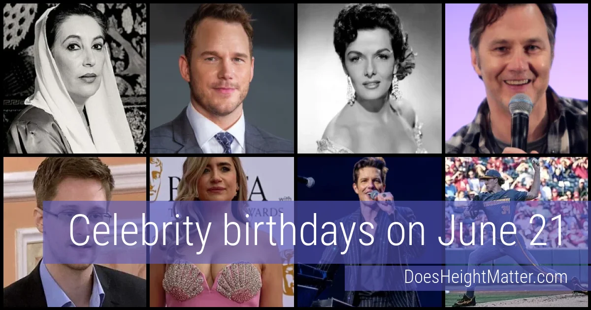 People born on June 21