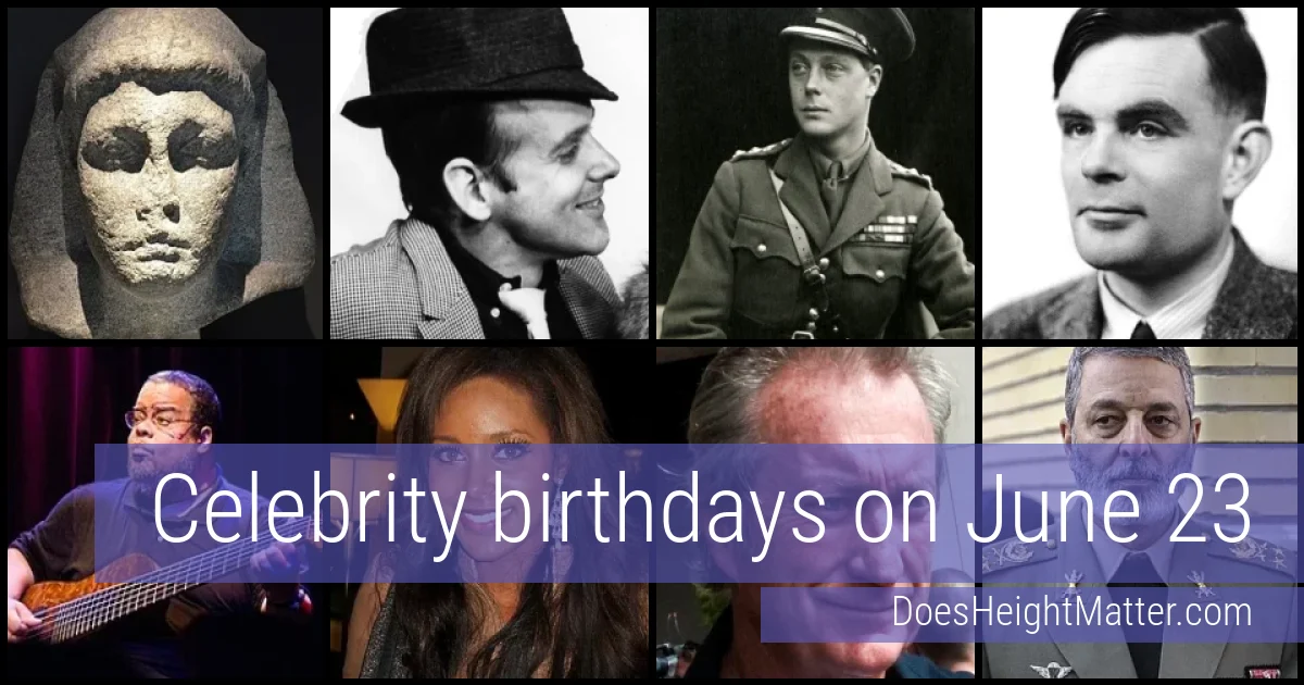 People born on June 23