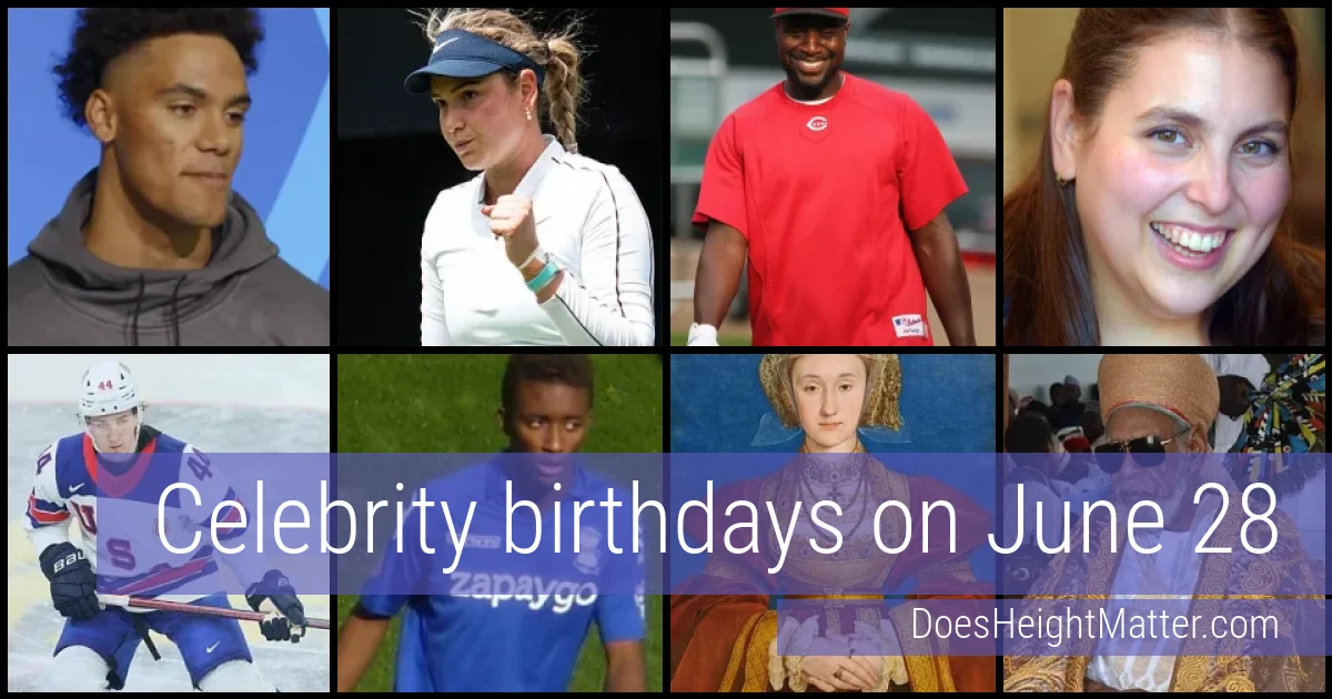 People born on June 28