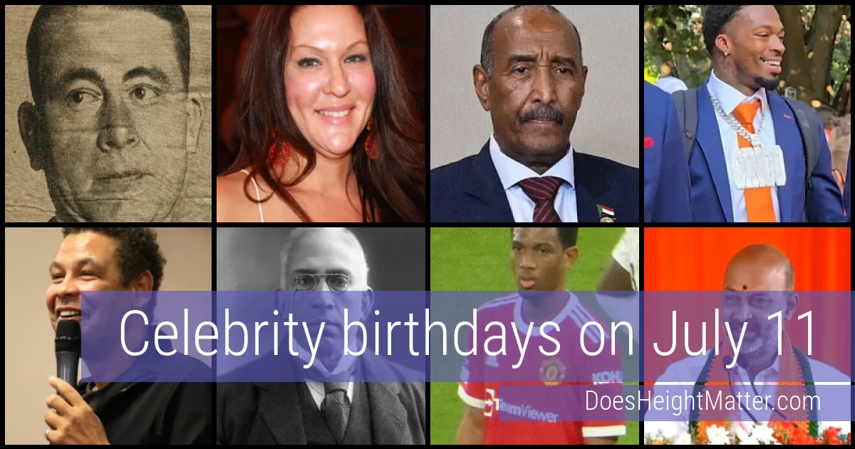 People born on July 11