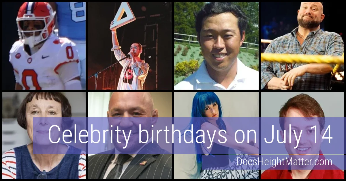 People born on July 14