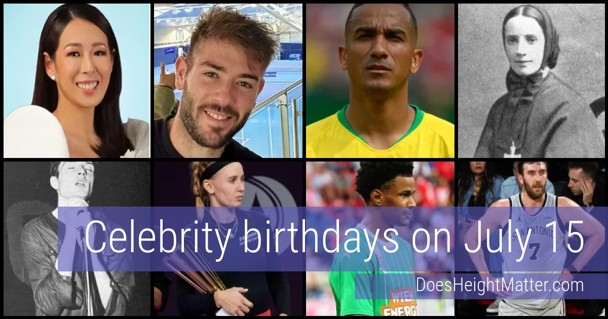 People born on July 15