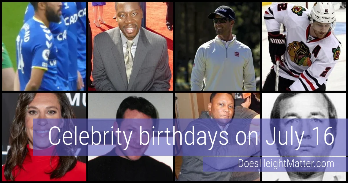 People born on July 16