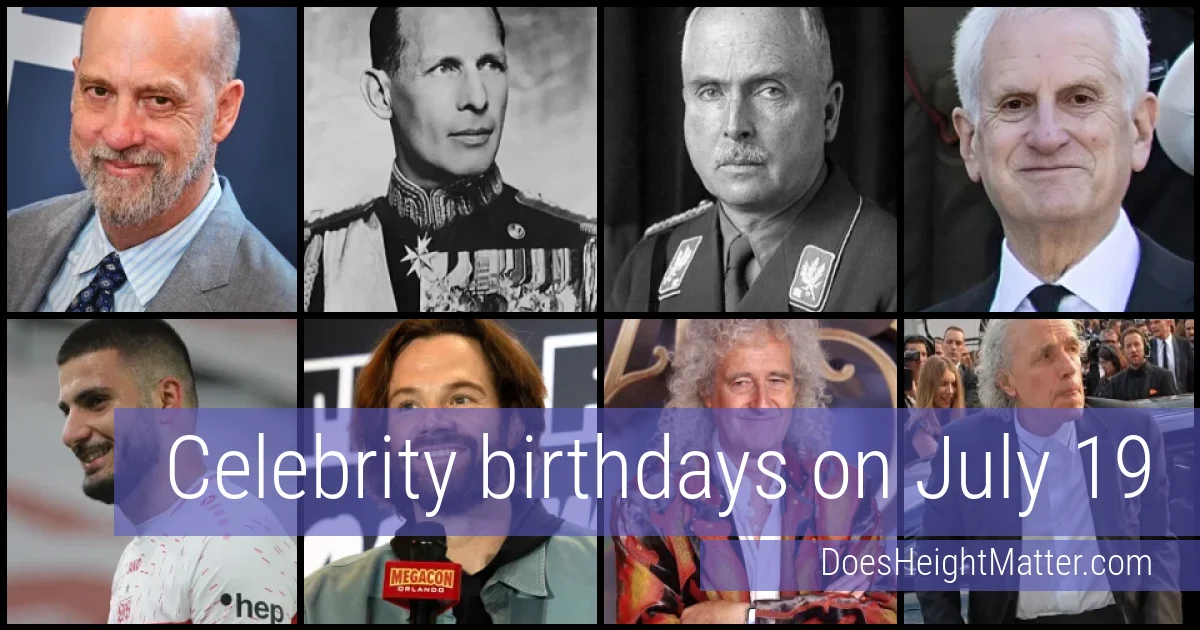 People born on July 19