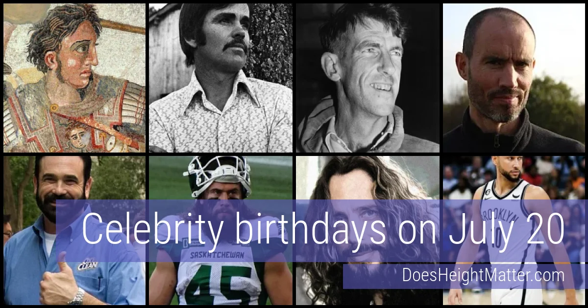 People born on July 20