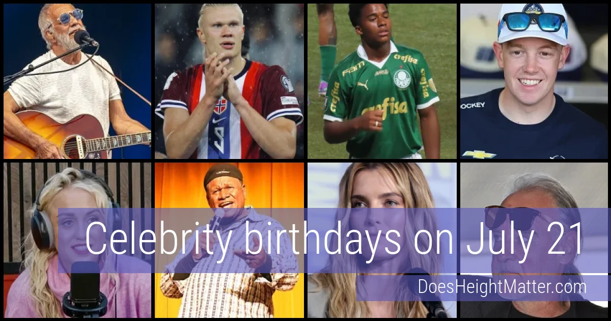 People born on July 21