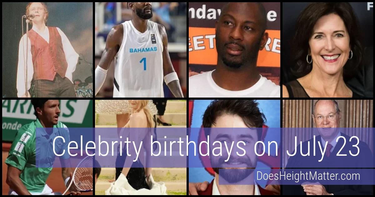 People born on July 23