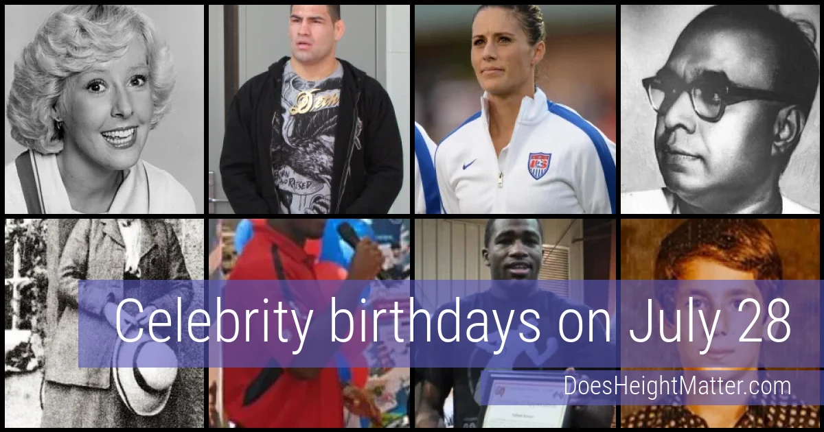 People born on July 28