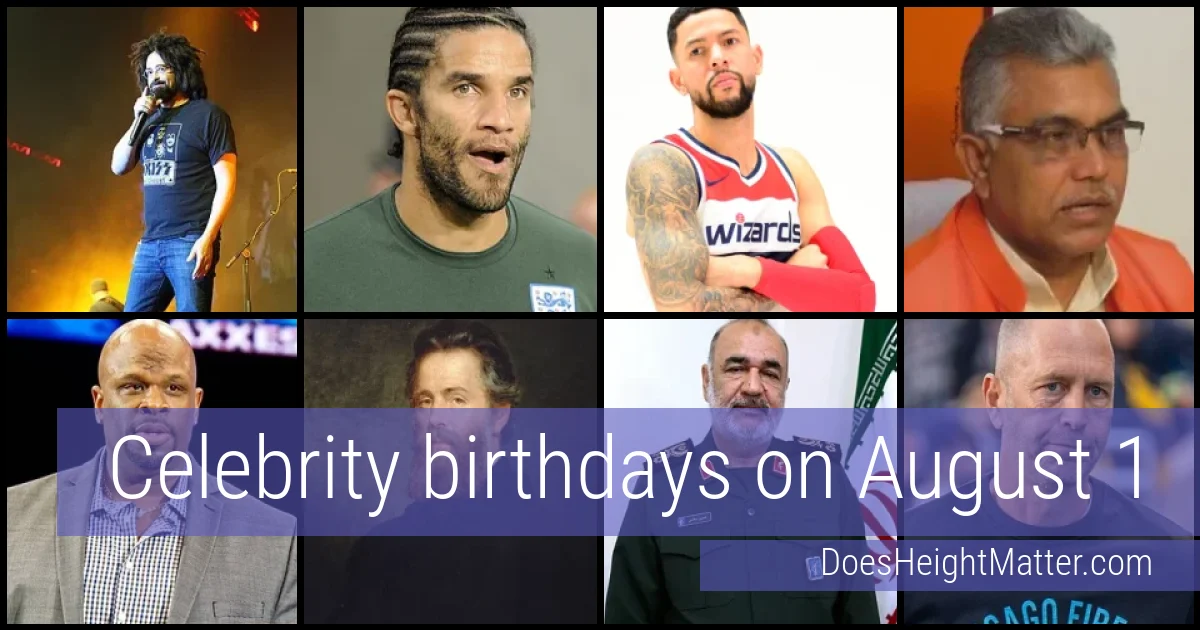 People born on August 1