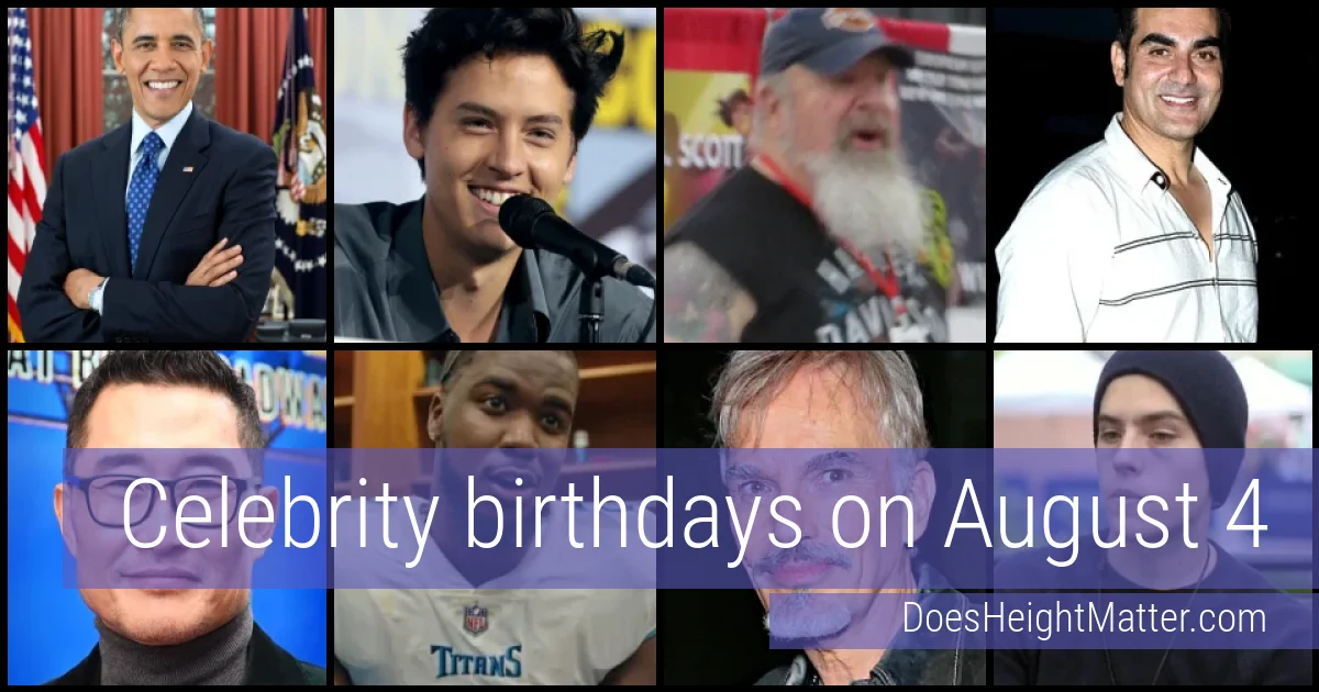 People born on August 4