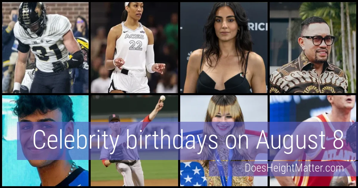 People born on August 8