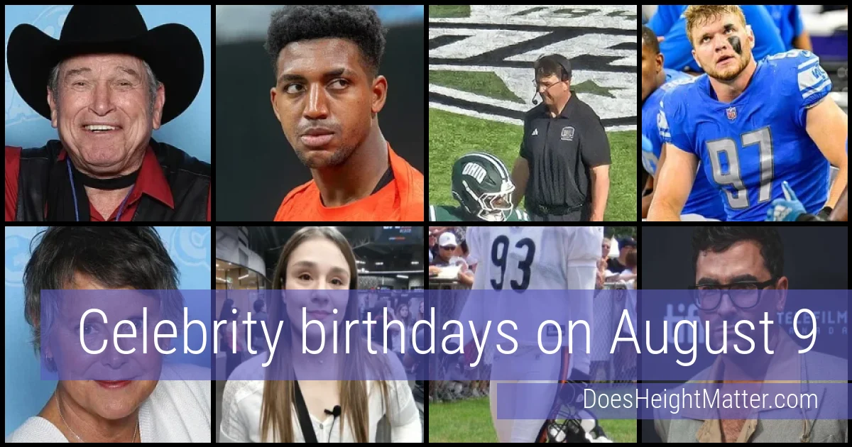 People born on August 9