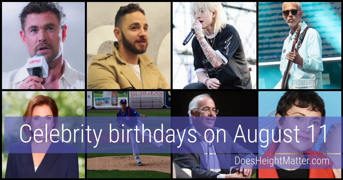 People born on August 11