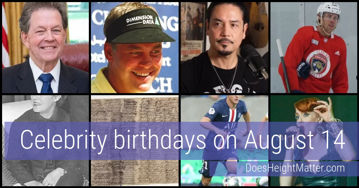 People born on August 14