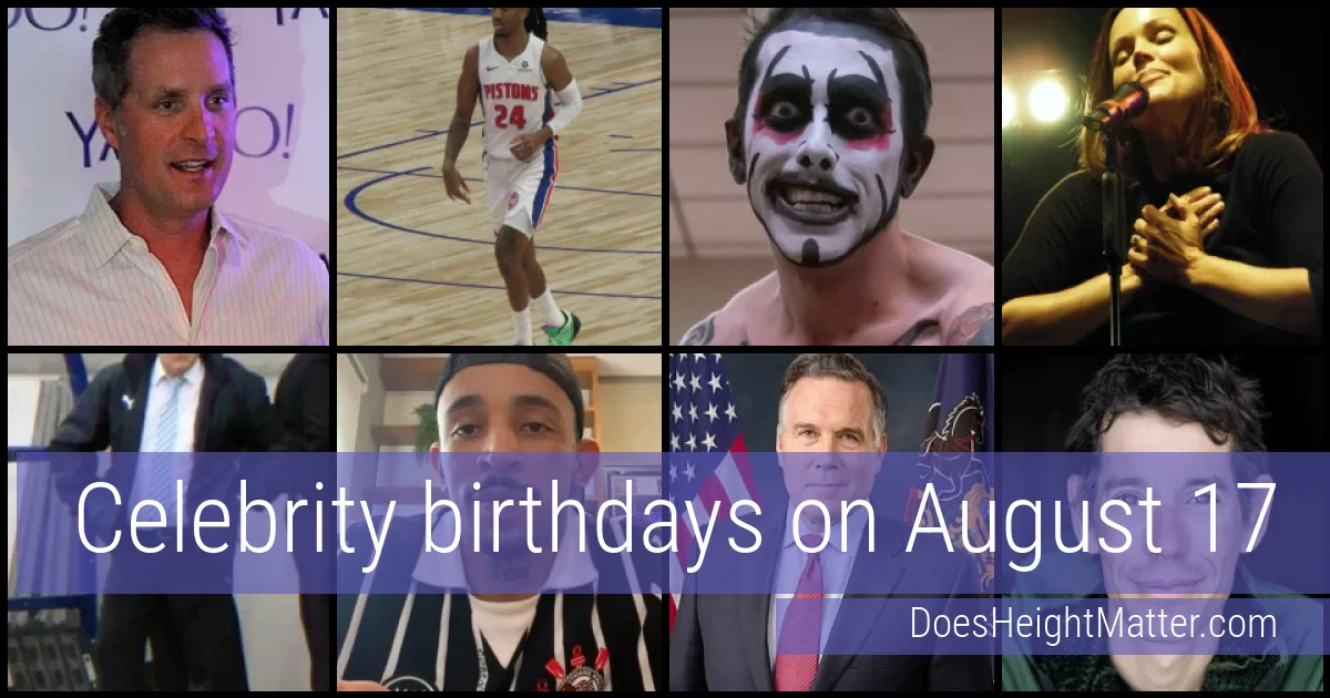 People born on August 17