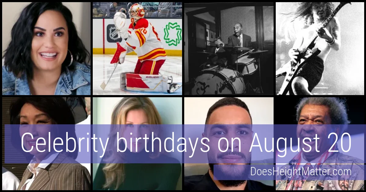 People born on August 20
