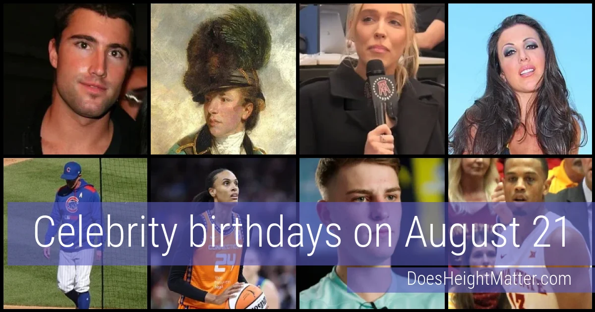 People born on August 21