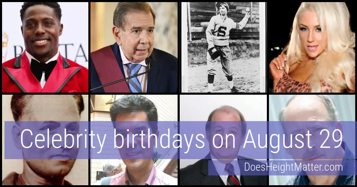 People born on August 29