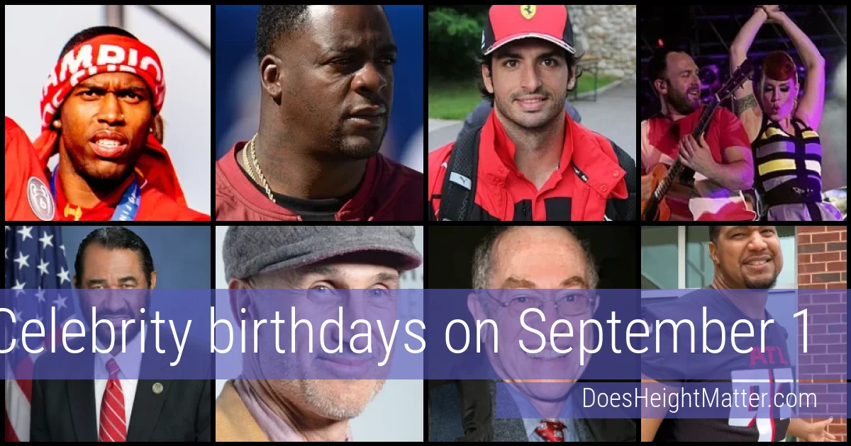 People born on September 1