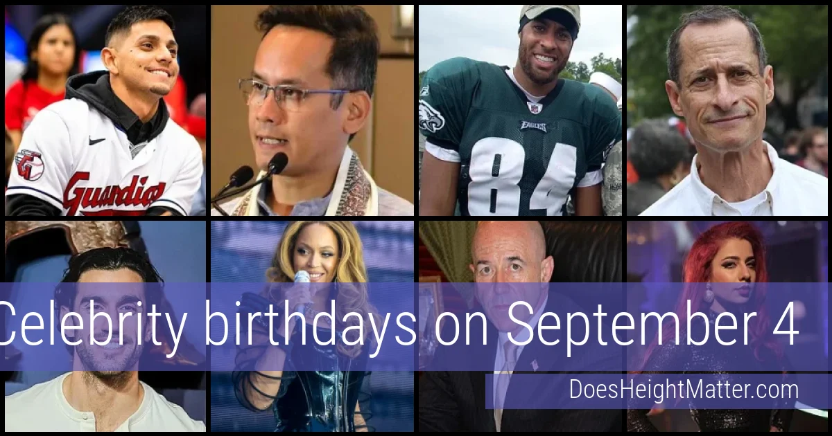 People born on September 4
