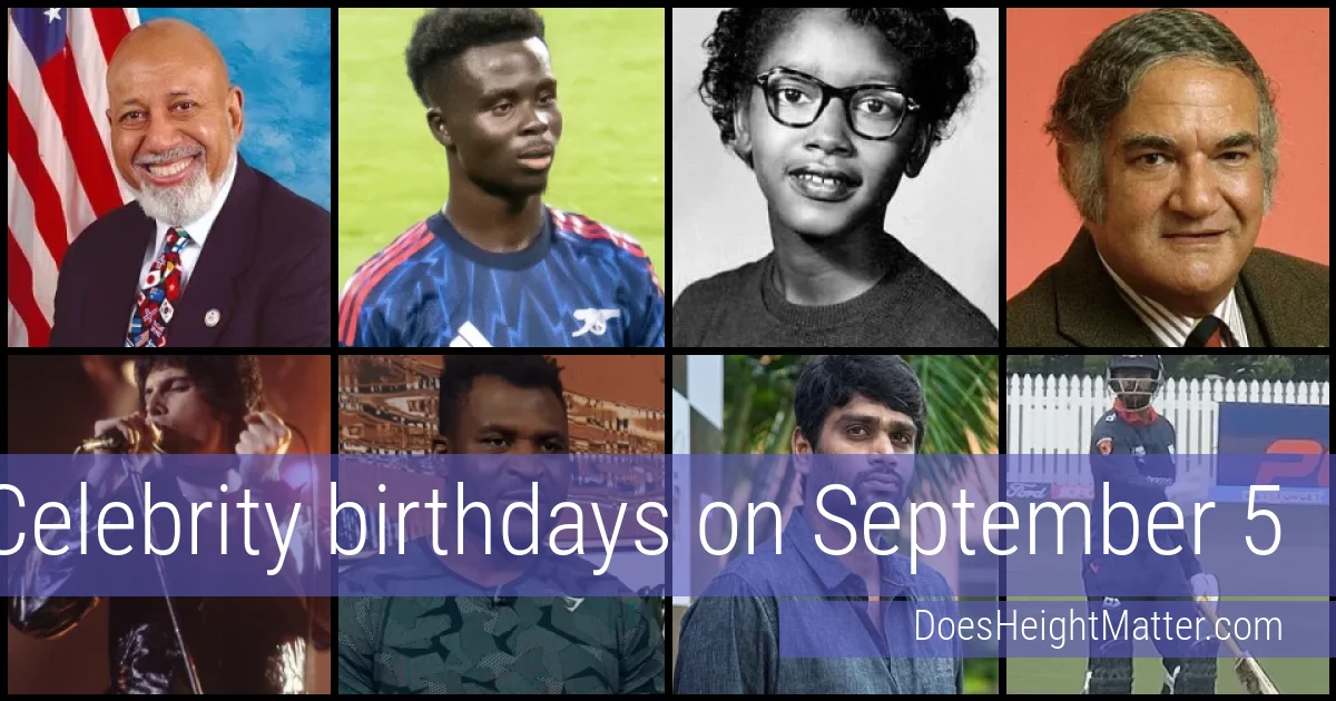 People born on September 5