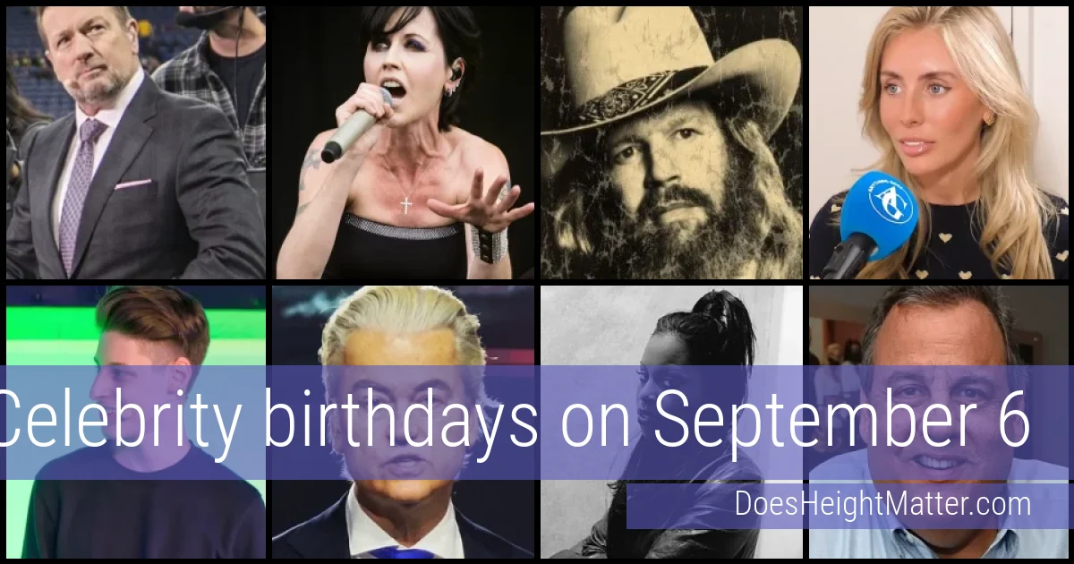 People born on September 6