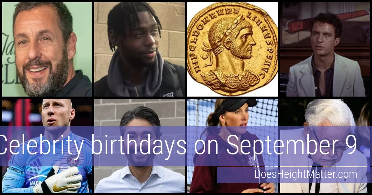 People born on September 9