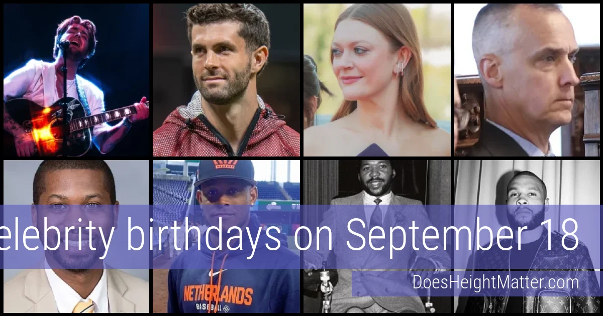 People born on September 18