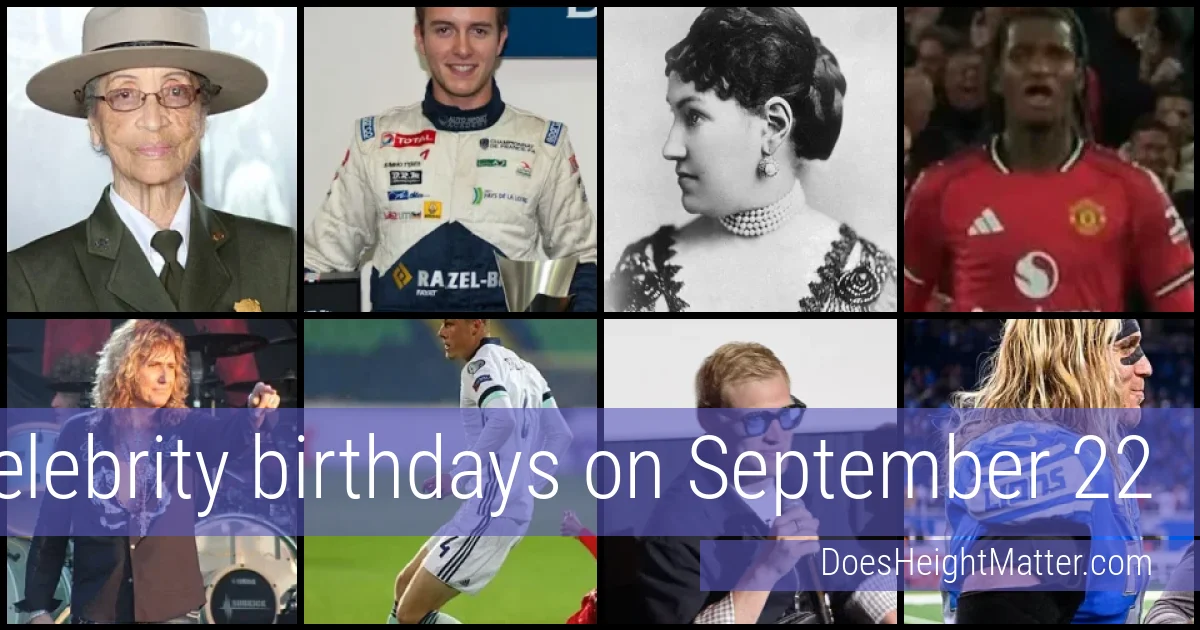 People born on September 22