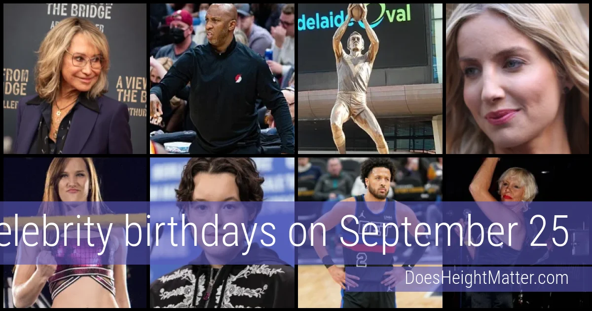 People born on September 25