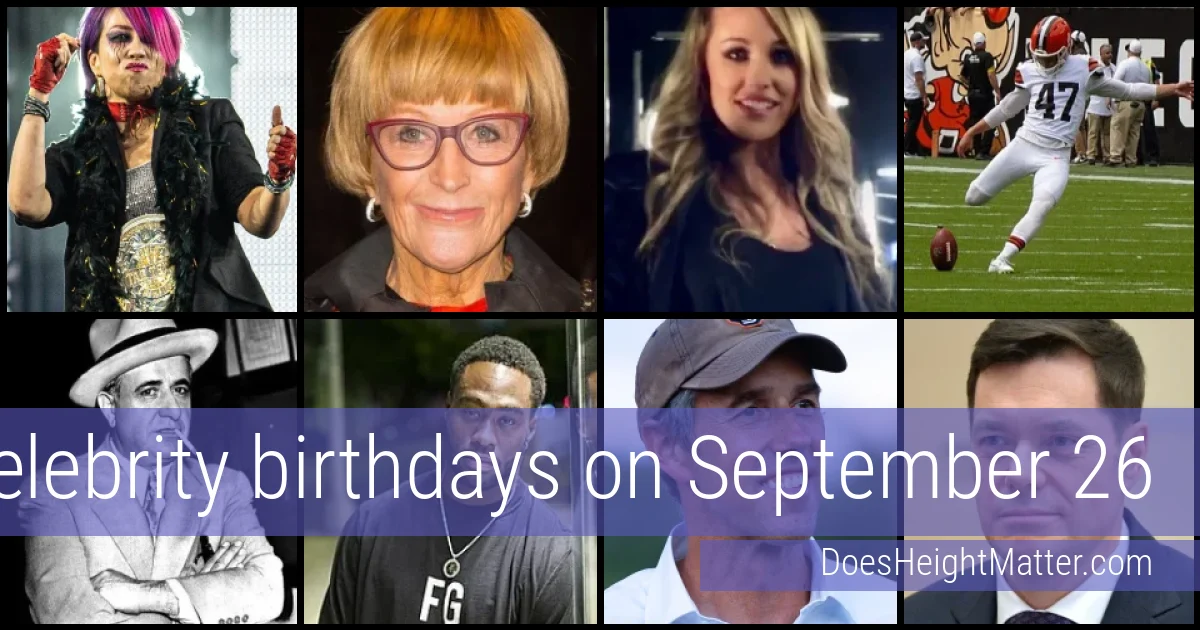 People born on September 26