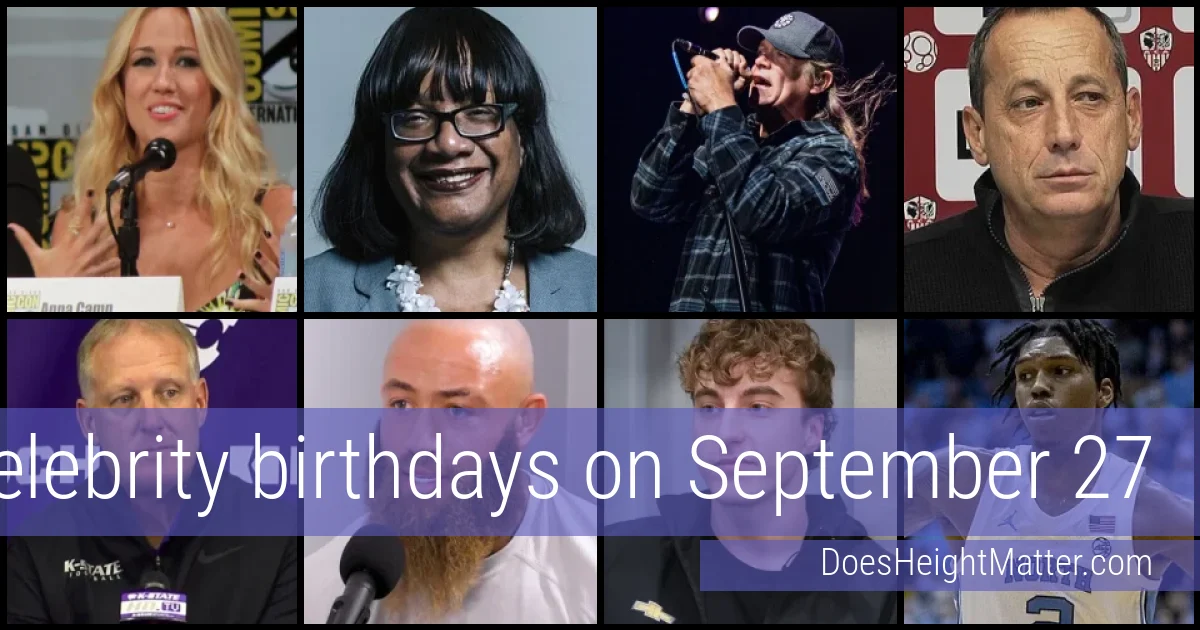 People born on September 27