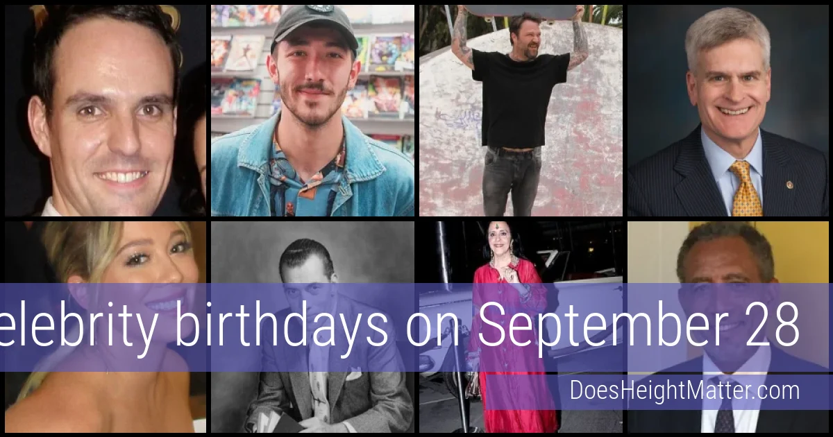 People born on September 28