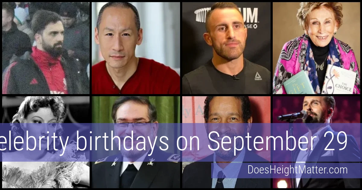 People born on September 29
