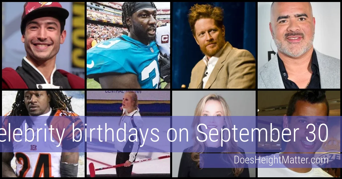People born on September 30