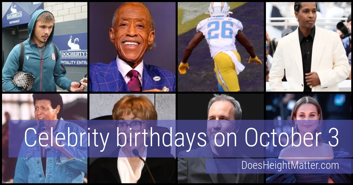 People born on October 3