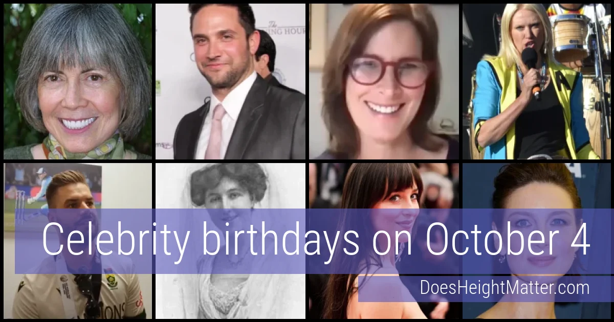People born on October 4