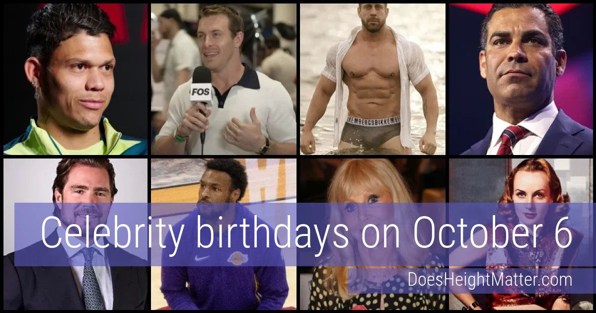 People born on October 6