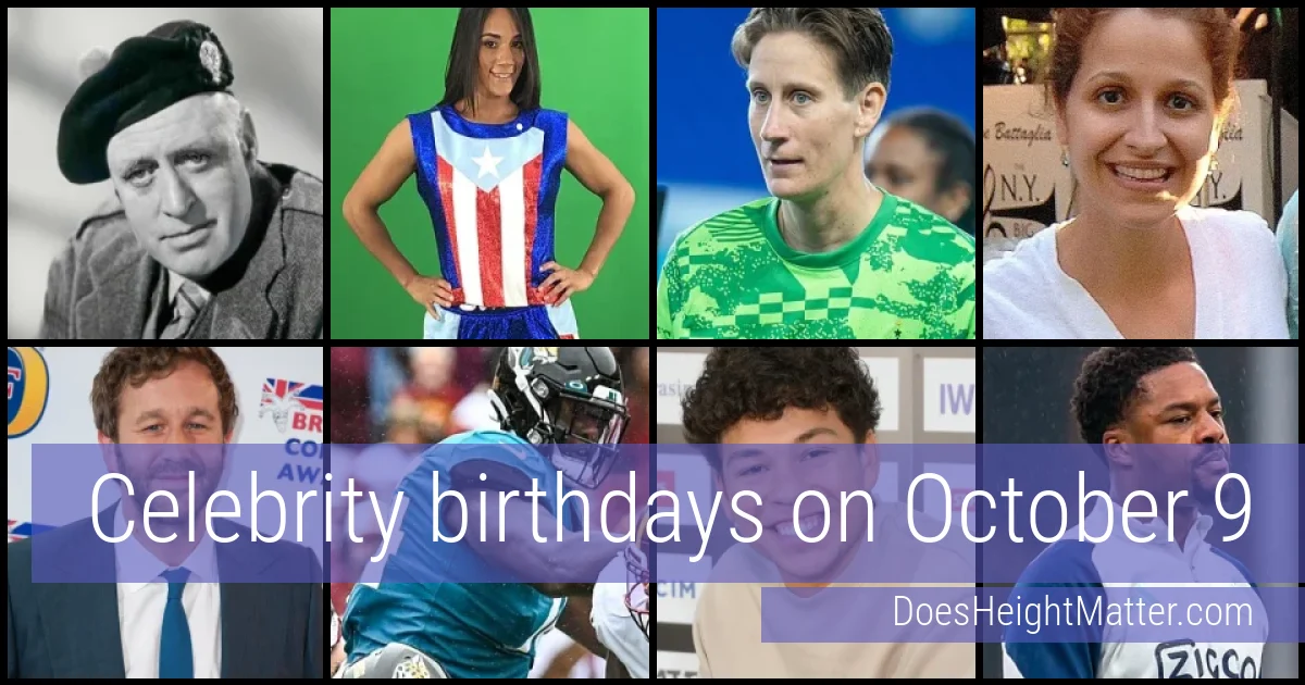 People born on October 9