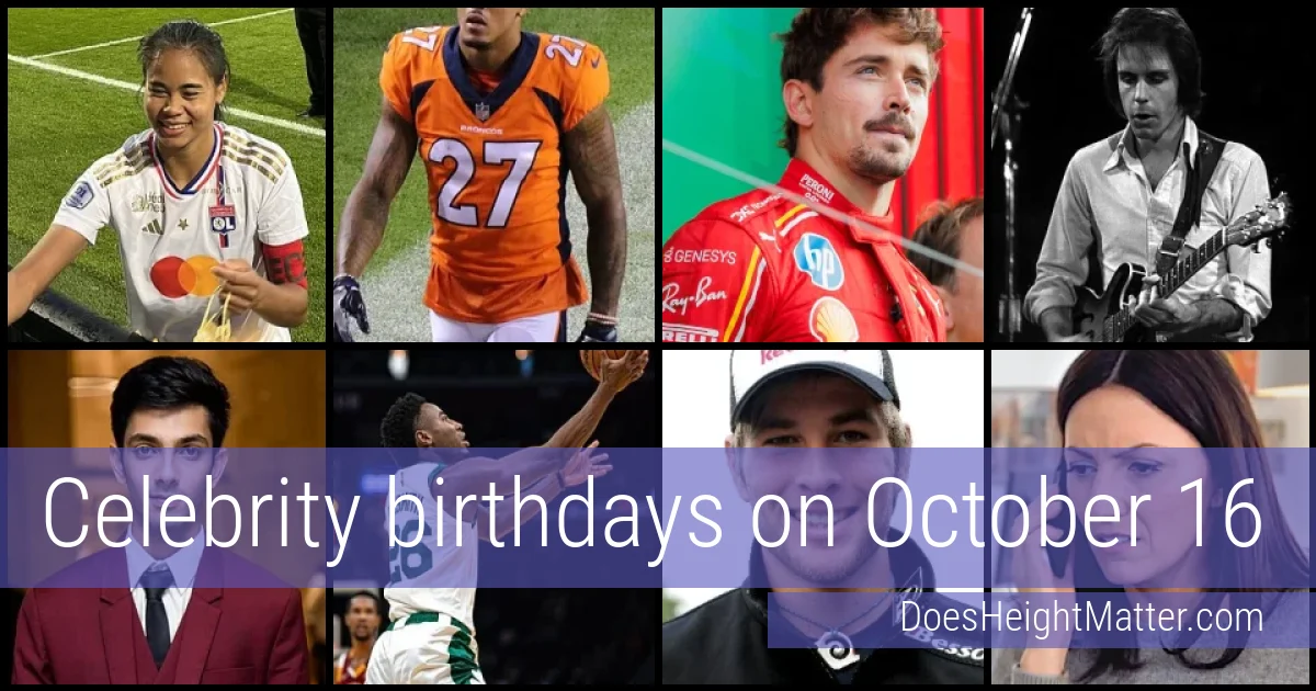 People born on October 16