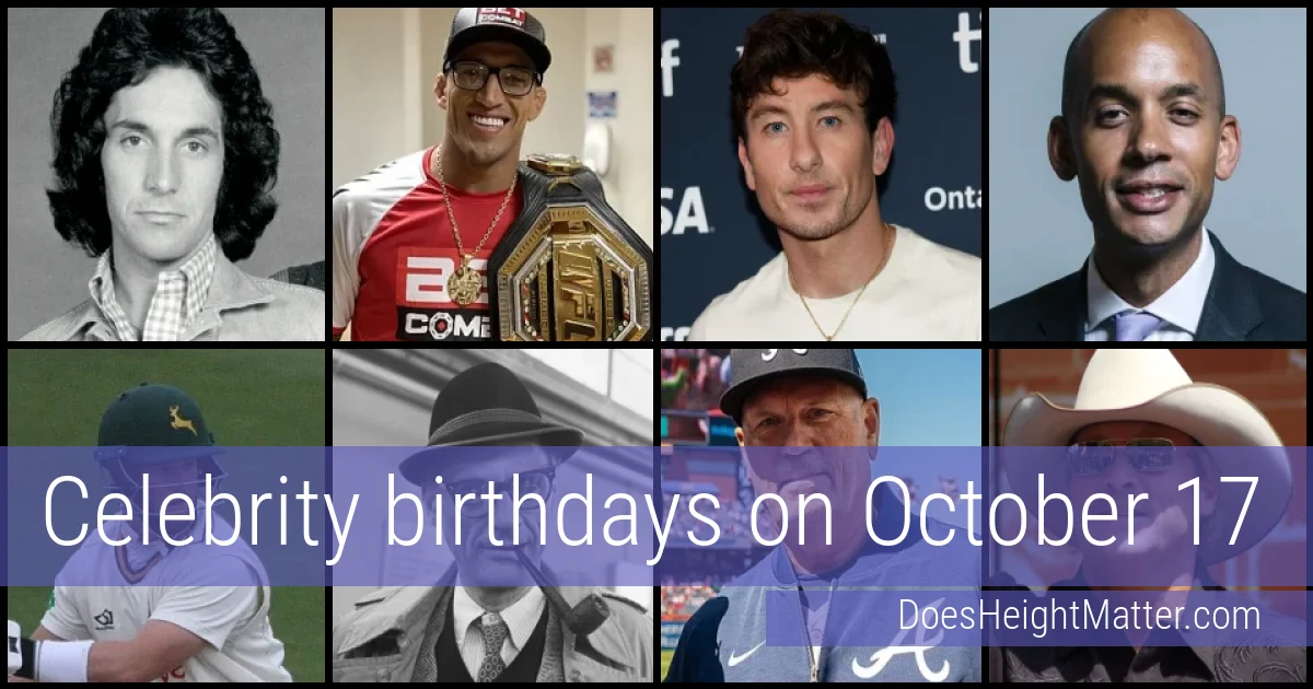 People born on October 17