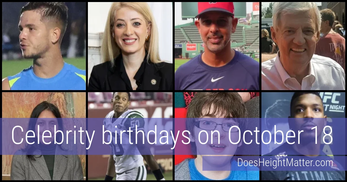 People born on October 18