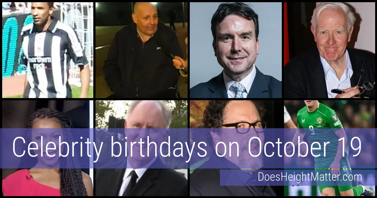 People born on October 19