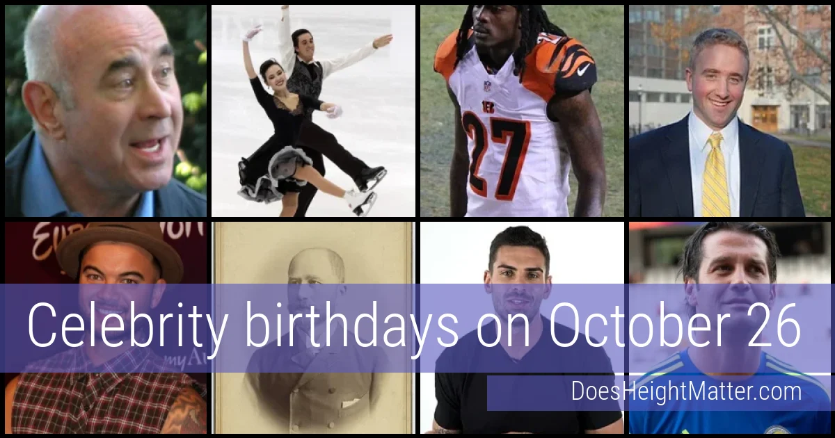 People born on October 26