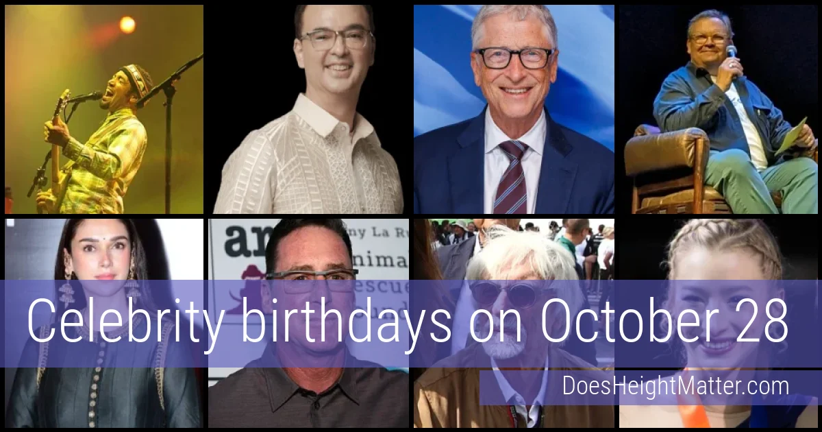 People born on October 28