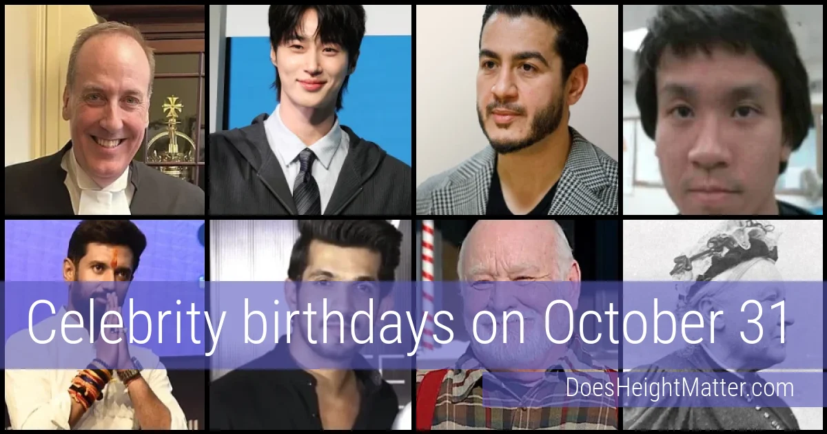 People born on October 31