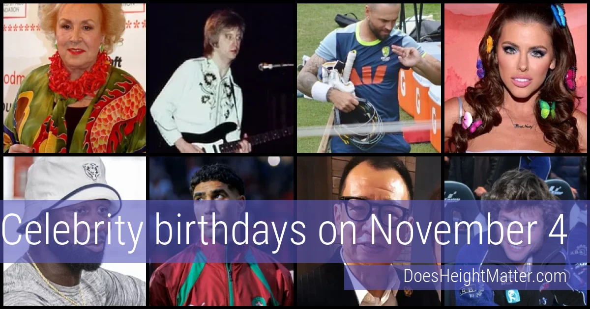 People born on November 4