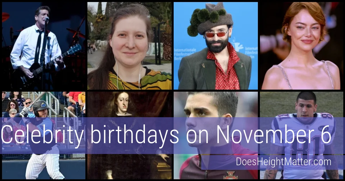 People born on November 6
