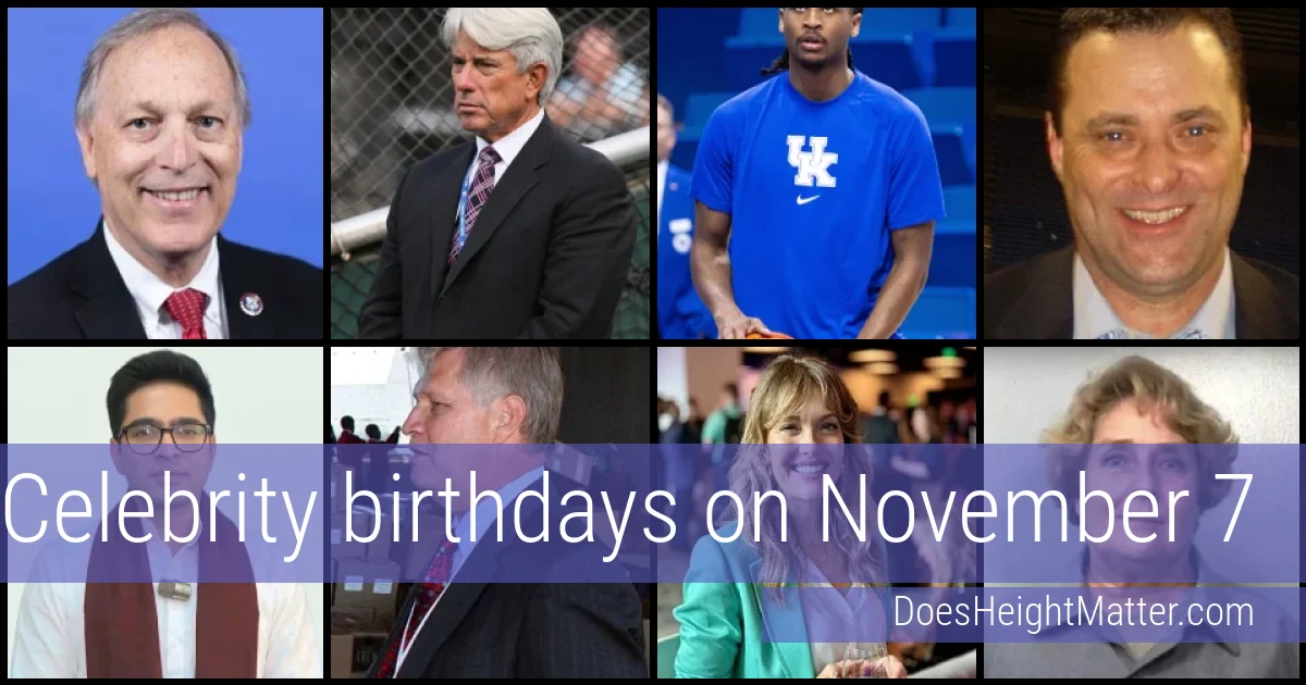 People born on November 7